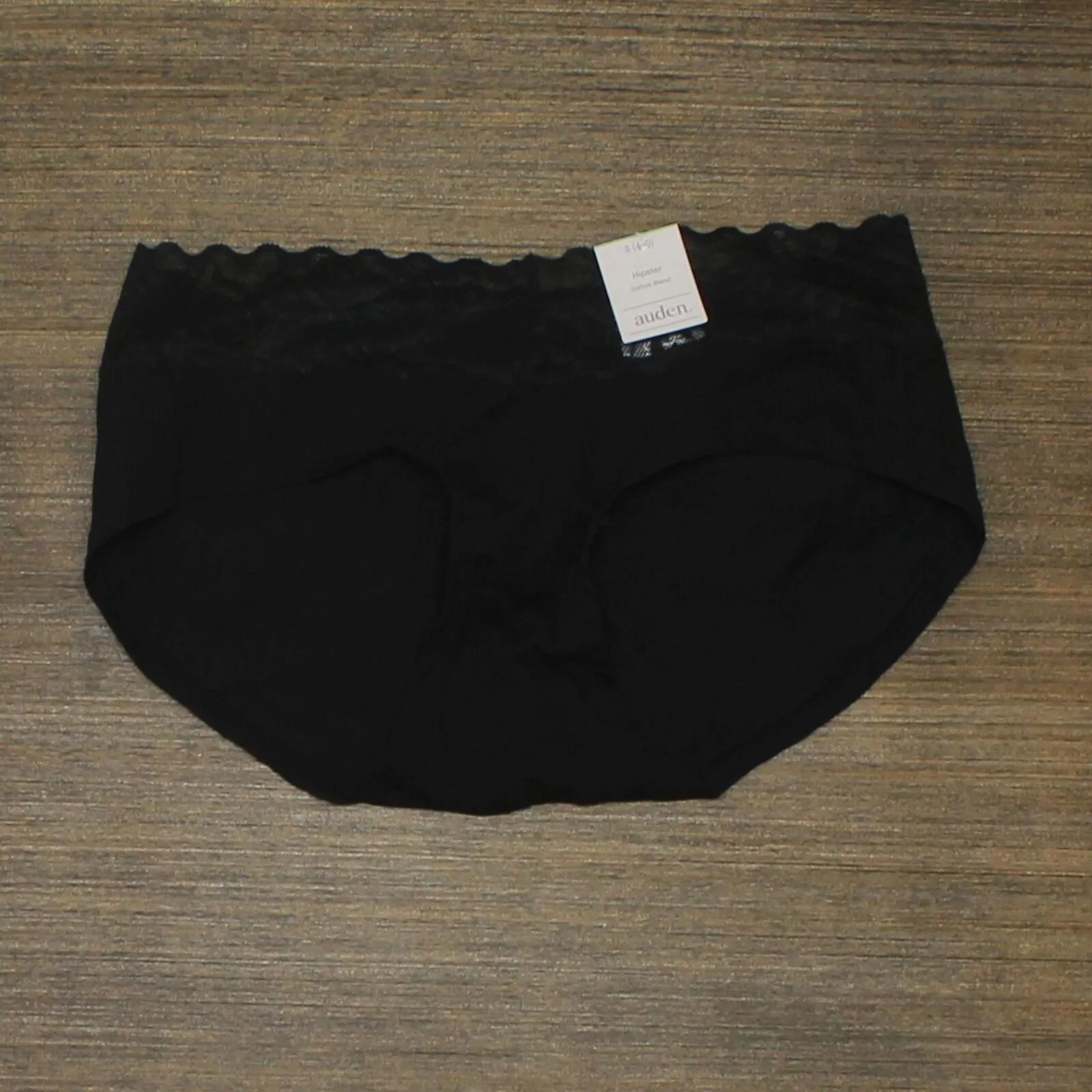 Auden Women's Cotton Hipster Underwear with Lace Waistband