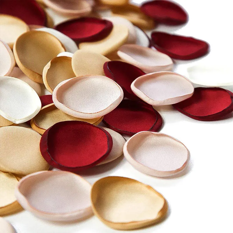 Hand Made Artificial Rose Petals for Wedding Valentines Decoration