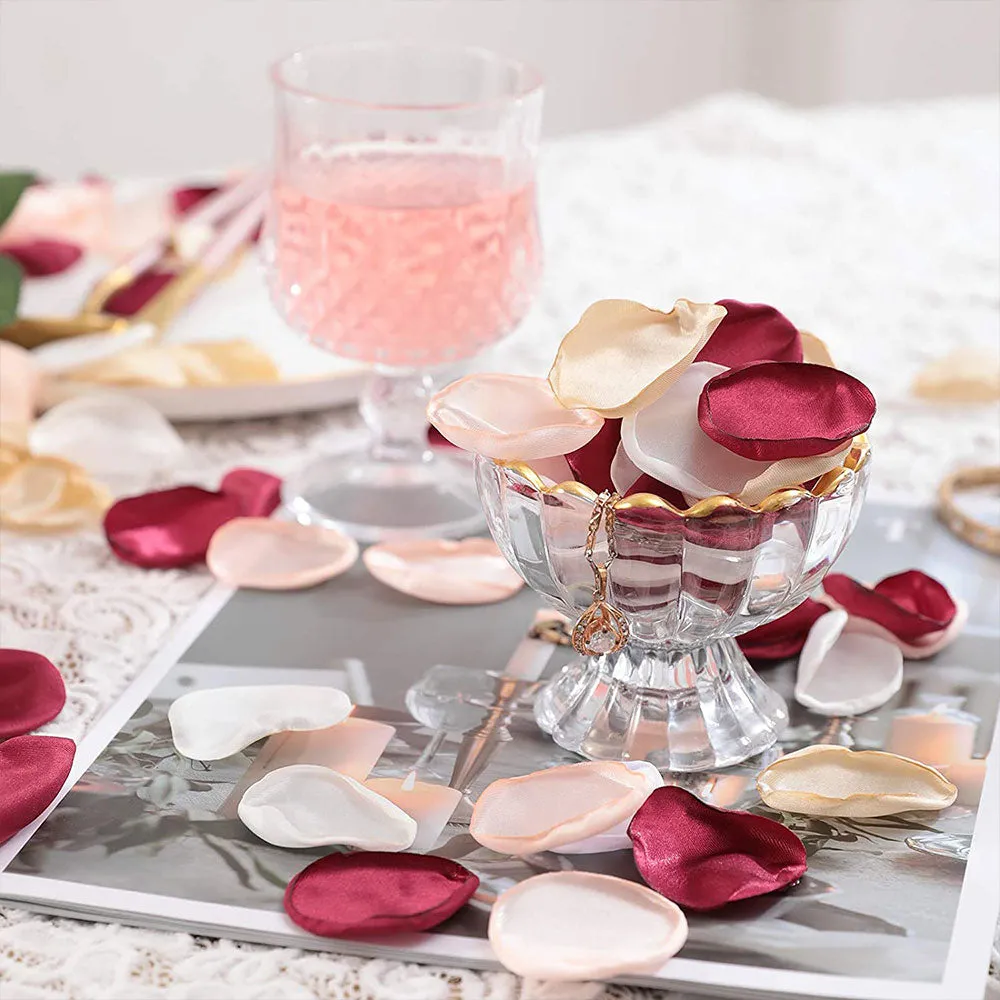Hand Made Artificial Rose Petals for Wedding Valentines Decoration
